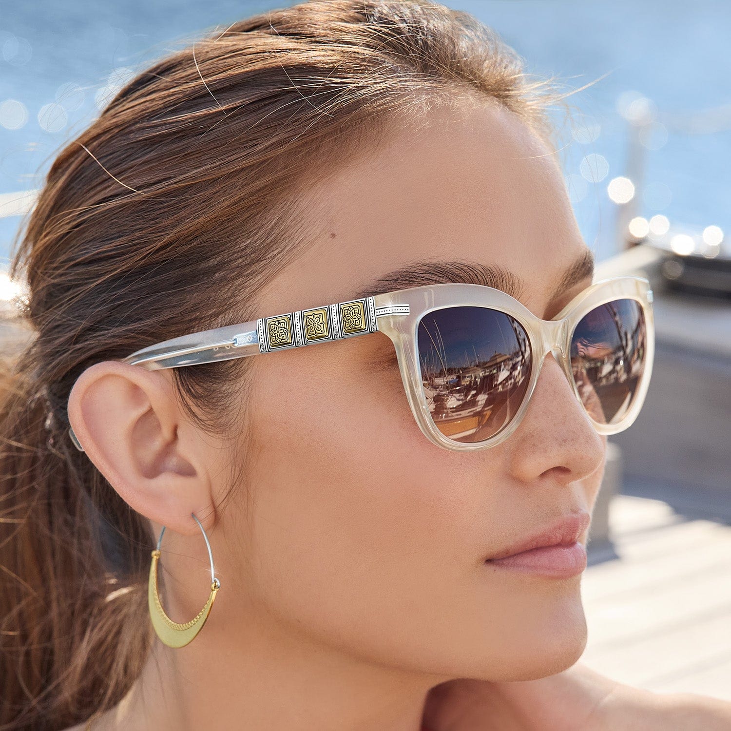 Mosaic Two Tone Sunglasses - Brighton