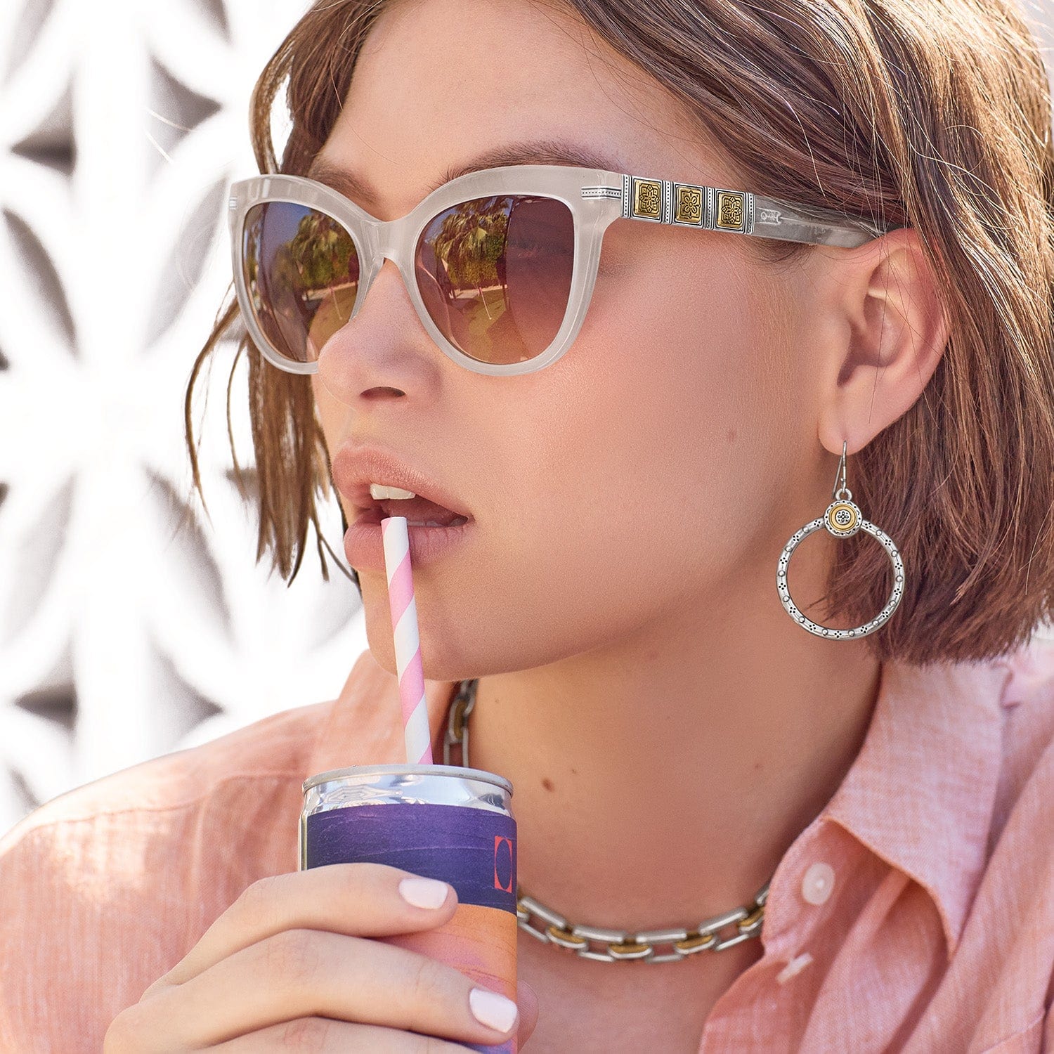 Mosaic Two Tone Sunglasses - Brighton