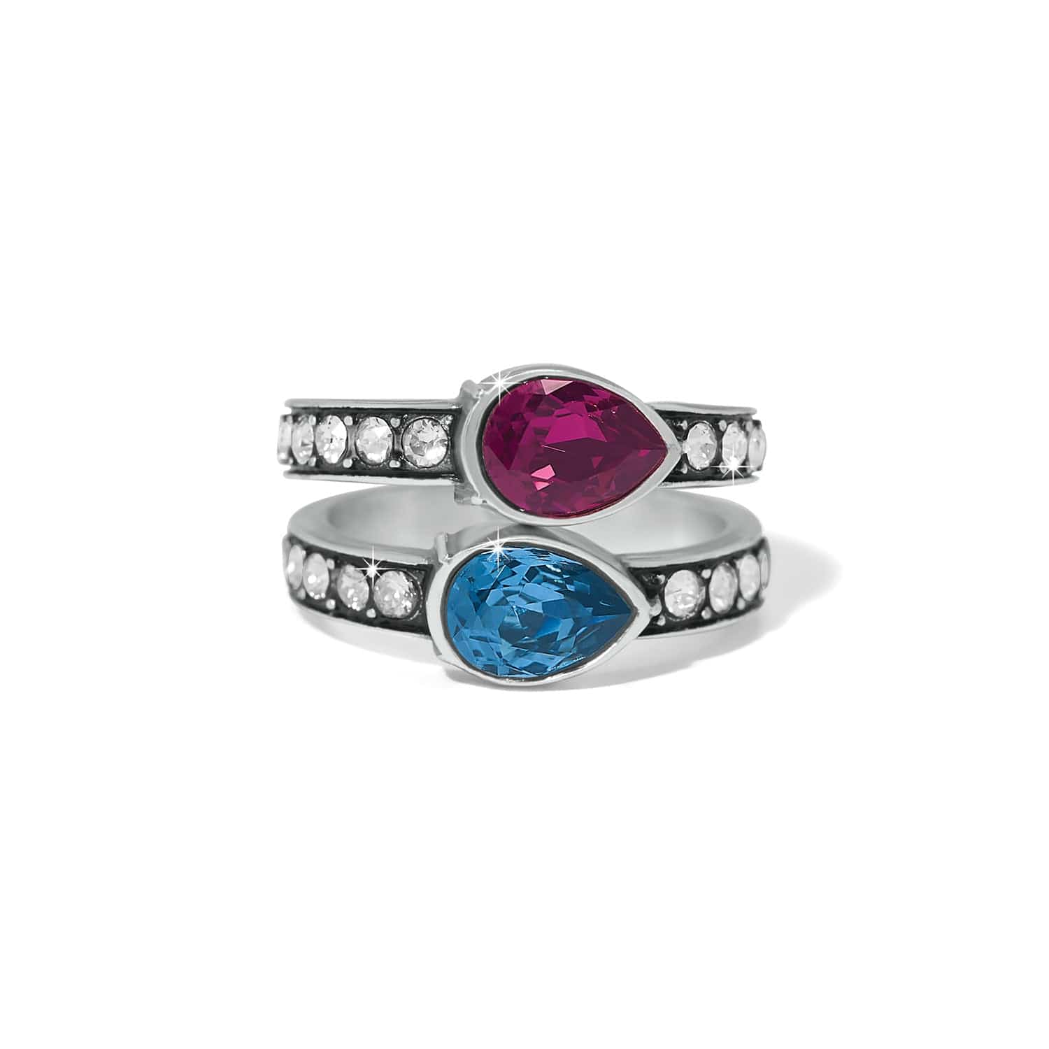 Mystery Of Love Duo Ring silver-multi 1