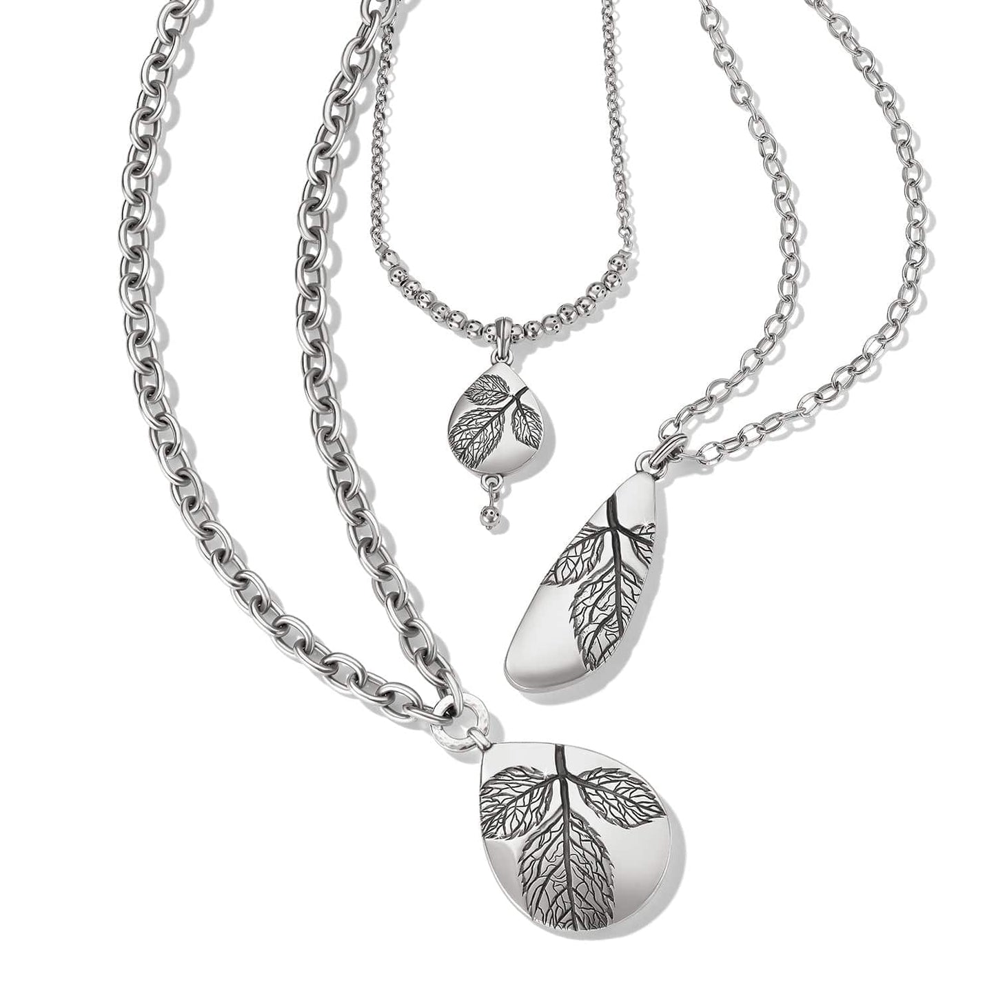 Natura Teardrop Necklace