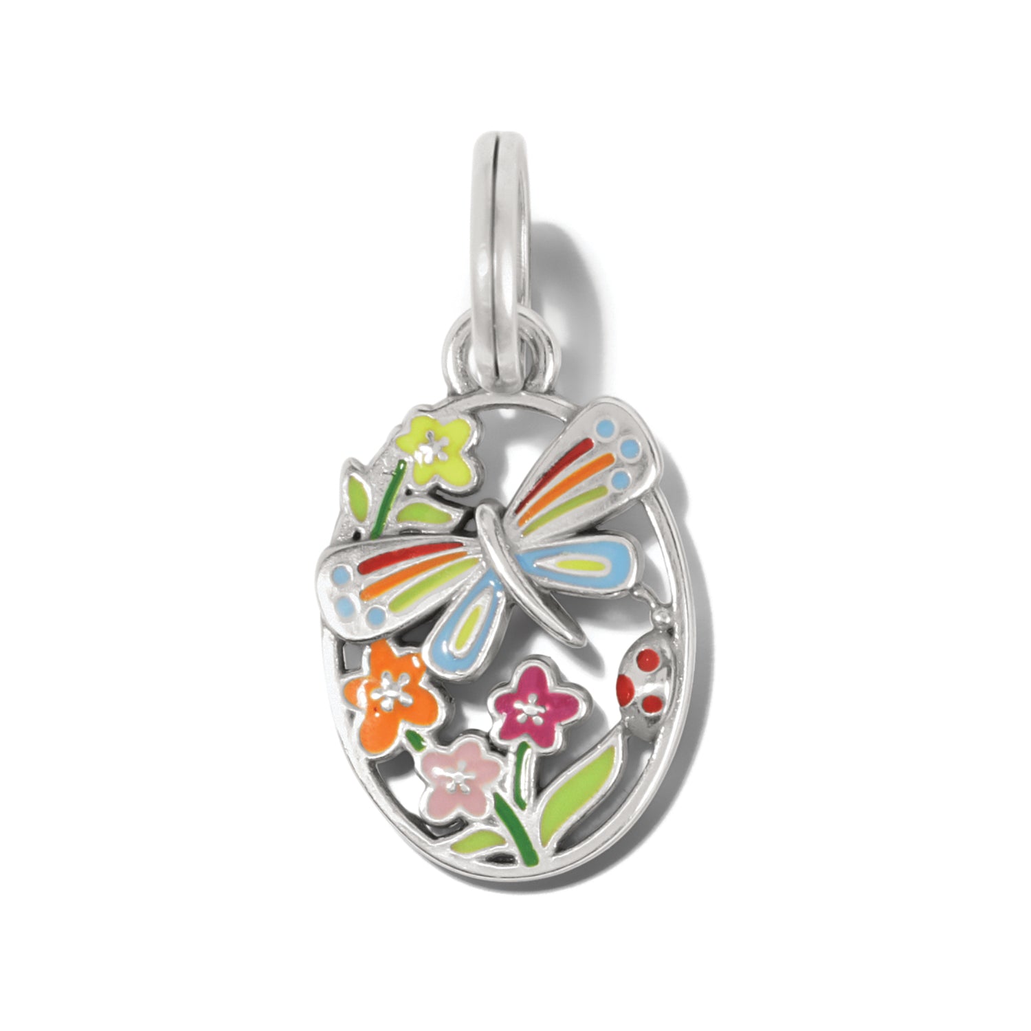 Nature's Charms Dragonfly silver-multi 1