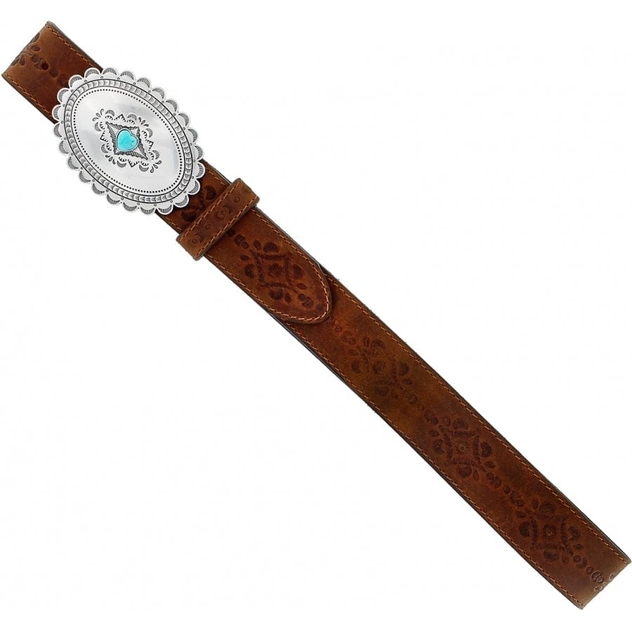 Navajo Heart Belt aged-bark 3