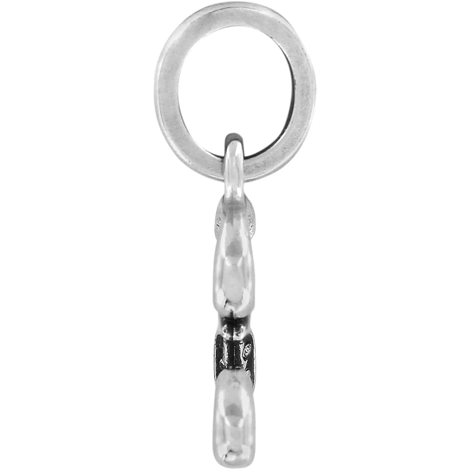 Number Charm silver 8