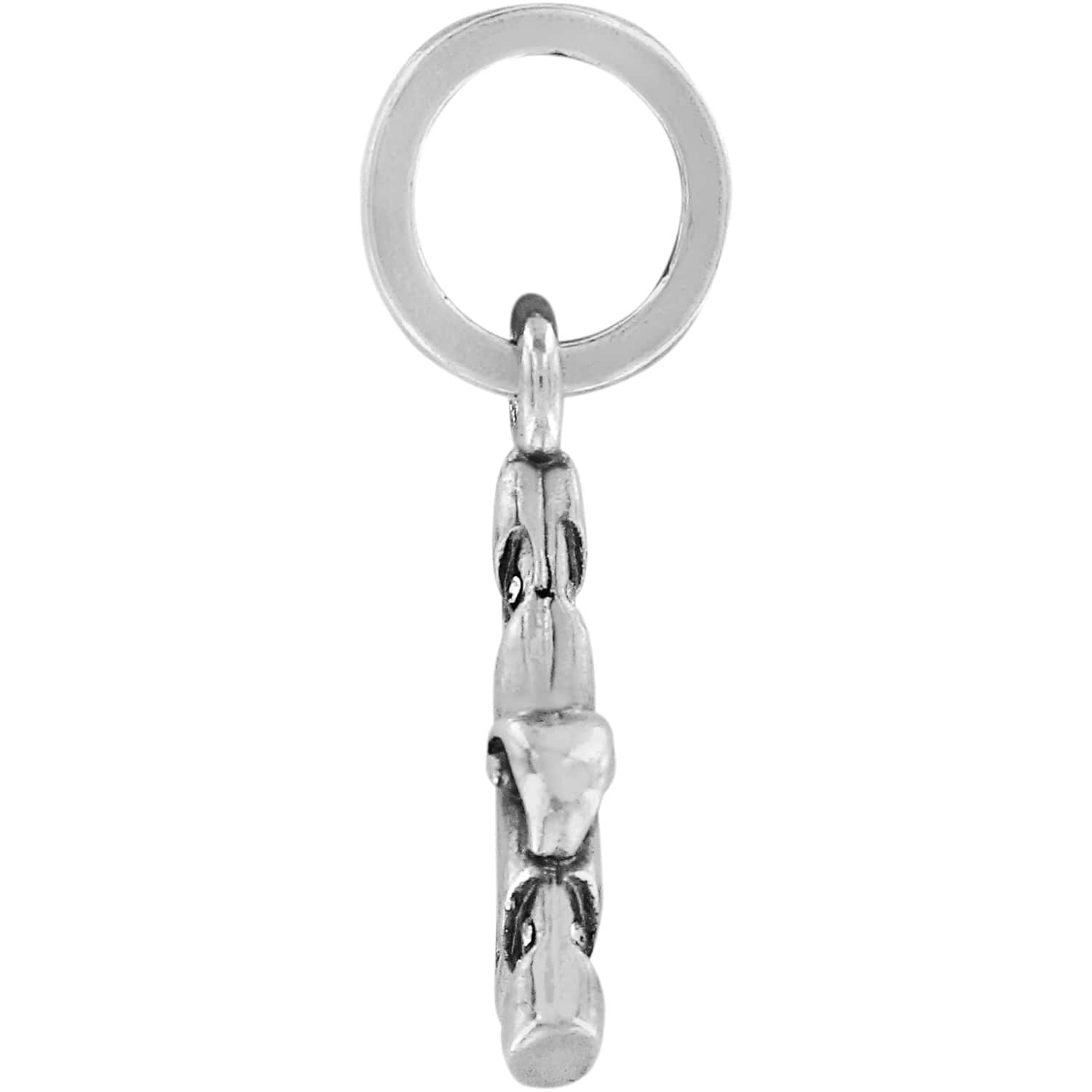 Number Charm silver 10