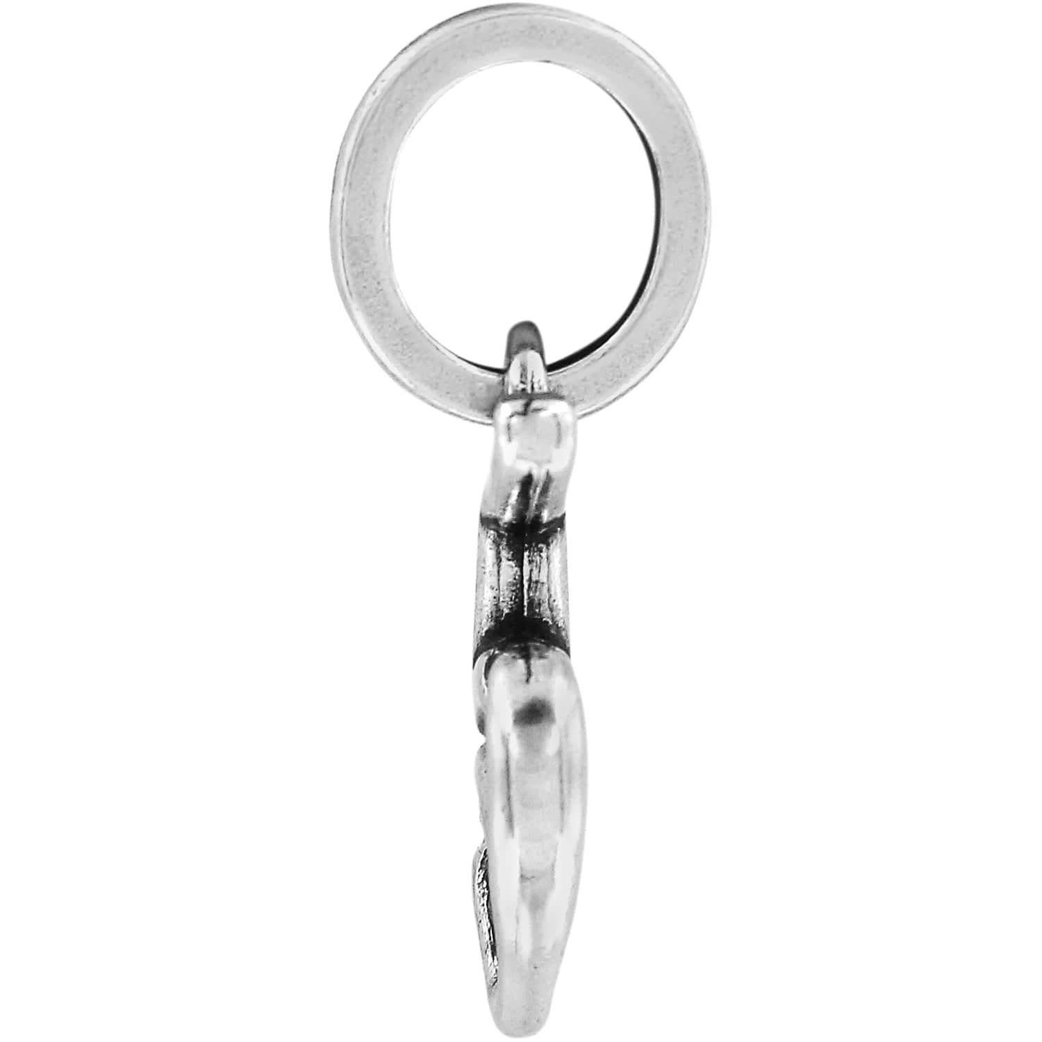 Number Charm silver 12