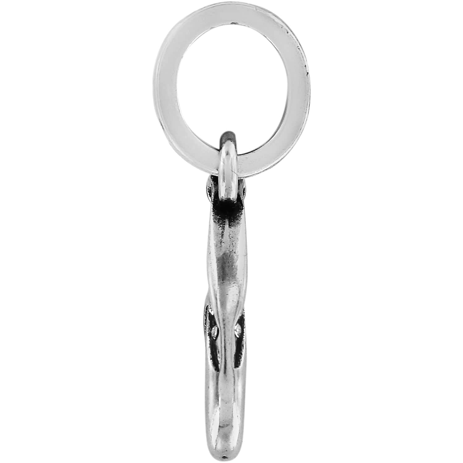 Number Charm silver 14