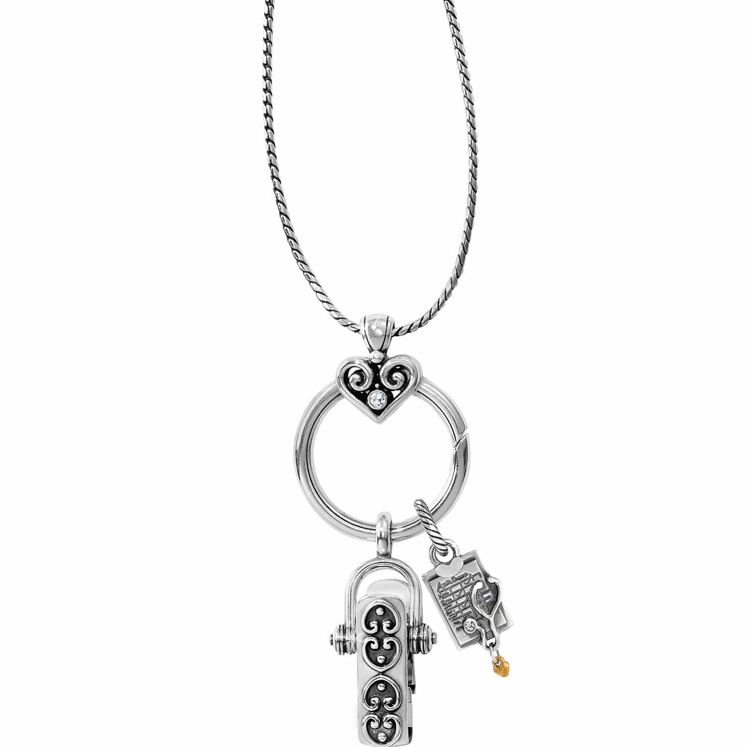 Nurse Alcazar Charm Badge Clip Gift Set silver 1