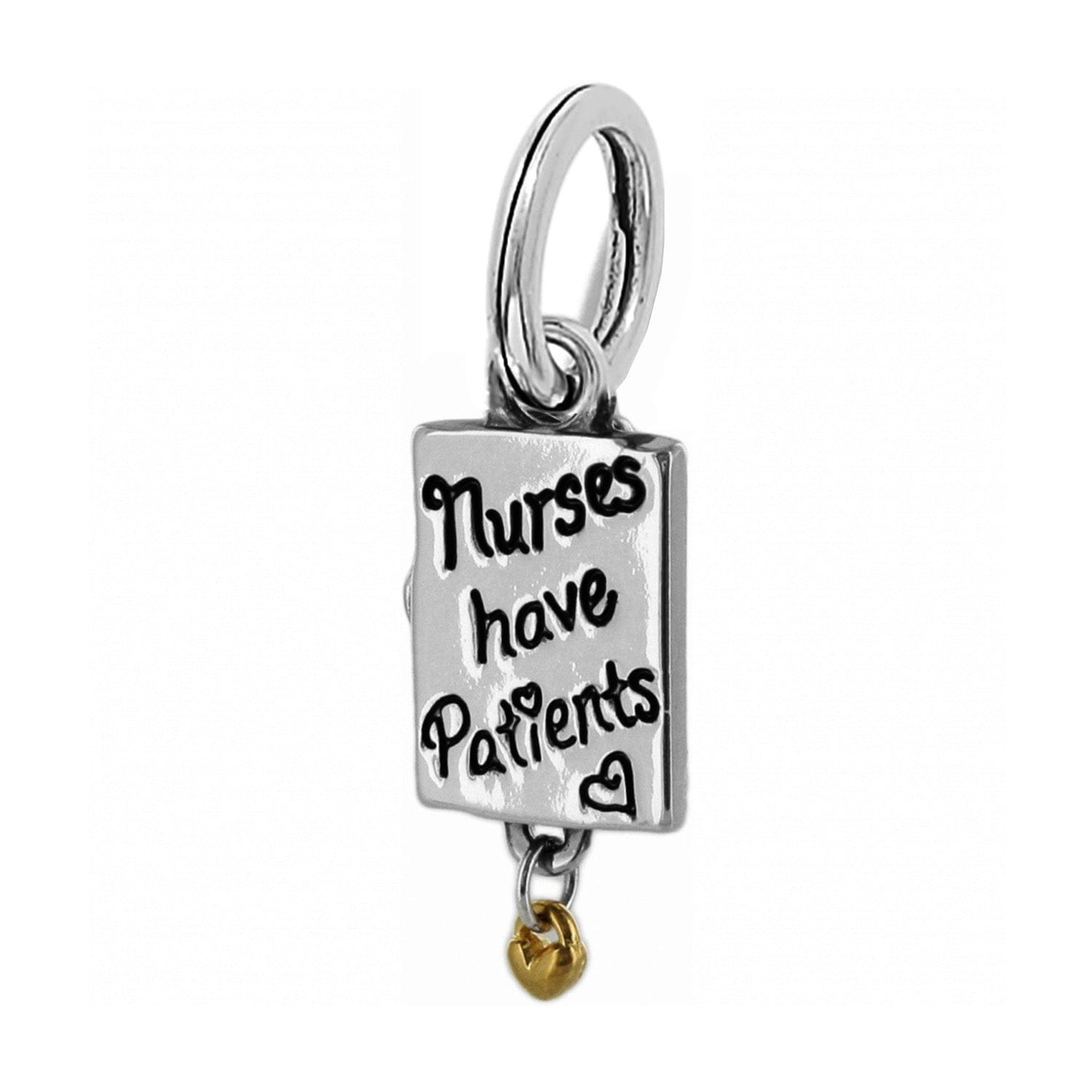 Nurse Charm silver-gold 2
