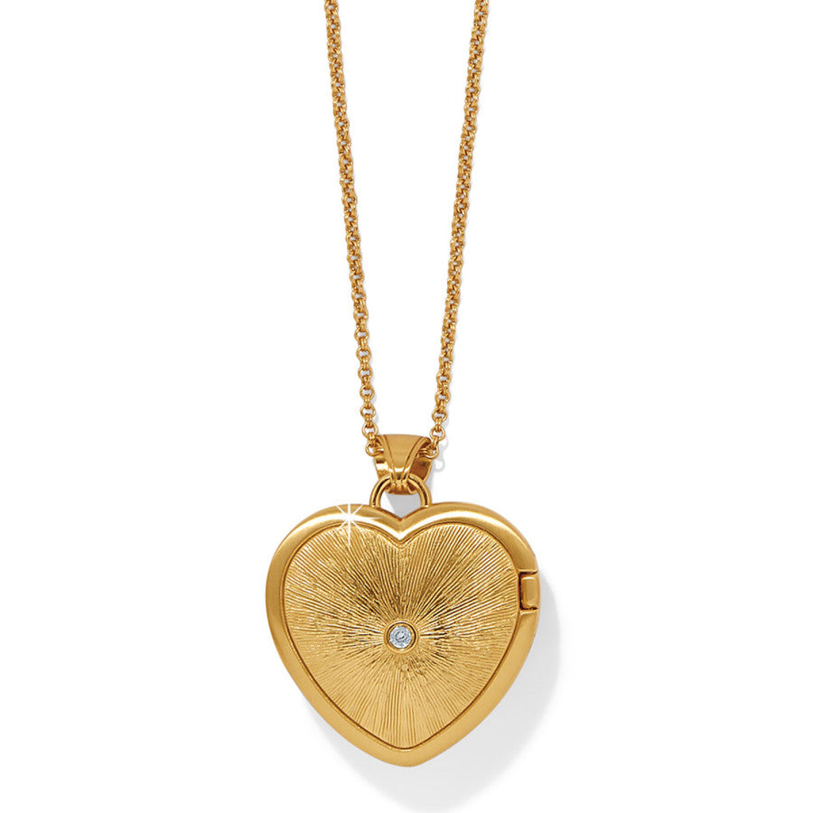 One Heart Convertible Locket Necklace gold-multi 3