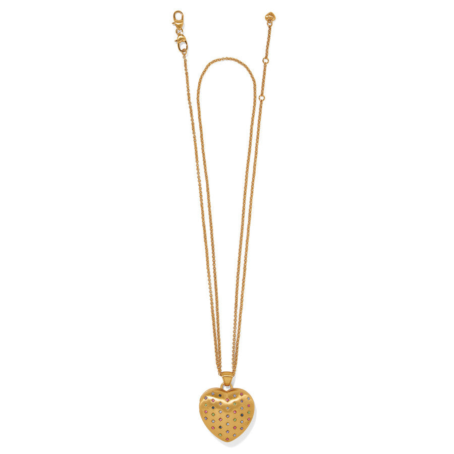 One Heart Convertible Locket Necklace gold-multi 4