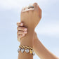 One Heart Large Charm Bracelet