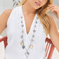 One Heart Large Long Necklace