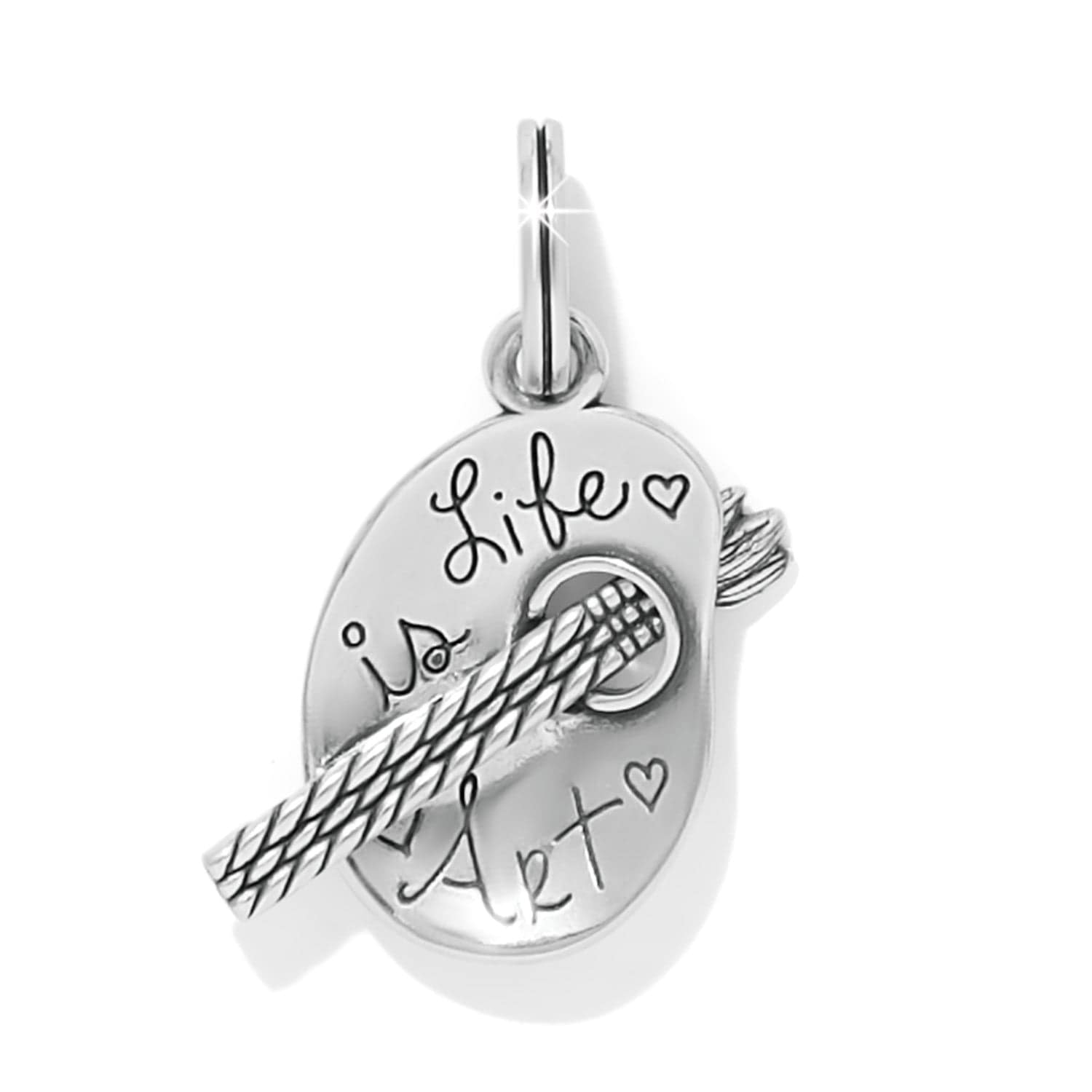 Painter Palette Charm silver-multi 2
