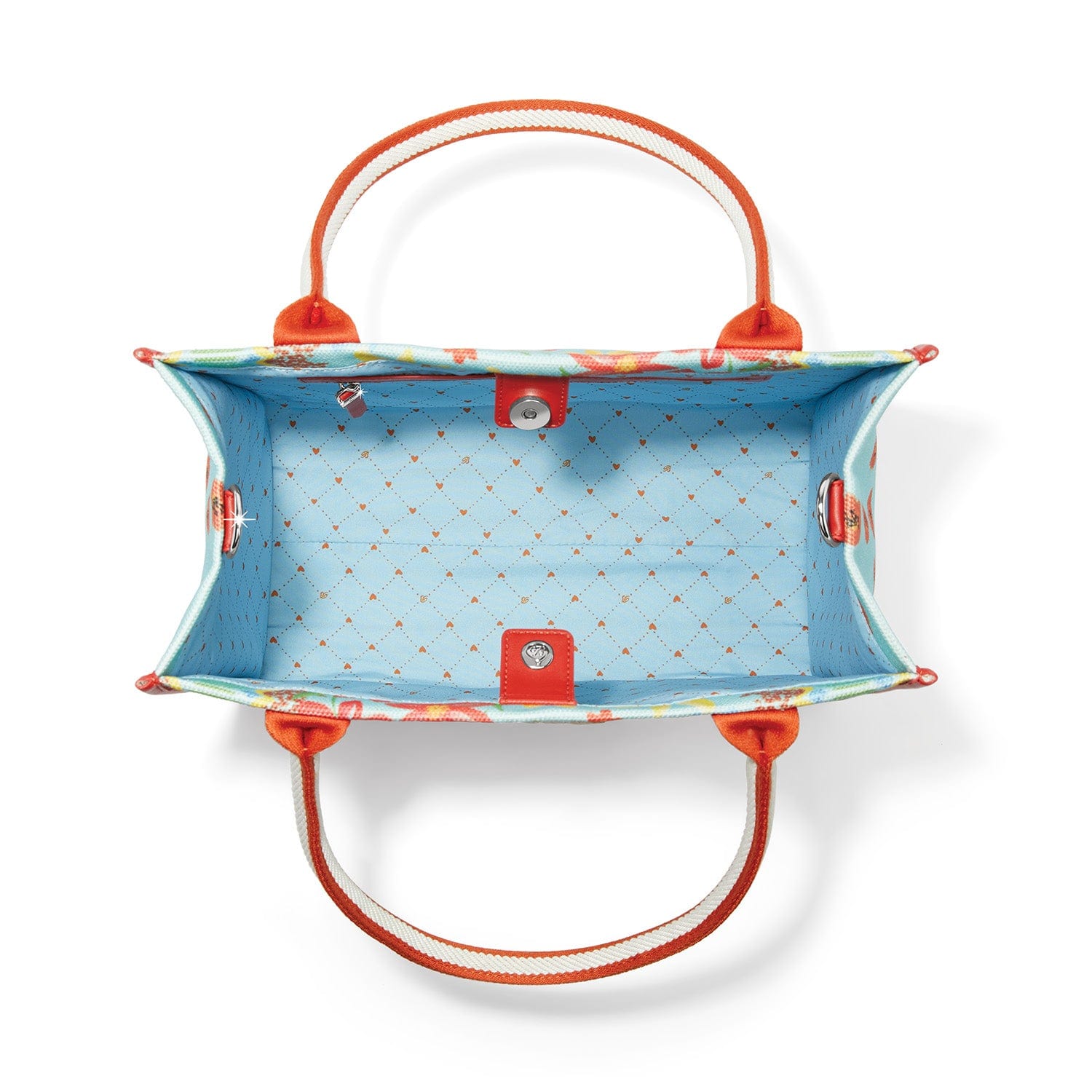 Painterly Garden Canvas Carryall - Brighton