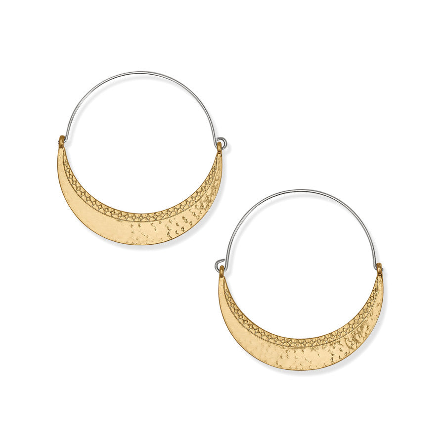 Palm Canyon Large Hoop Earrings Brighton