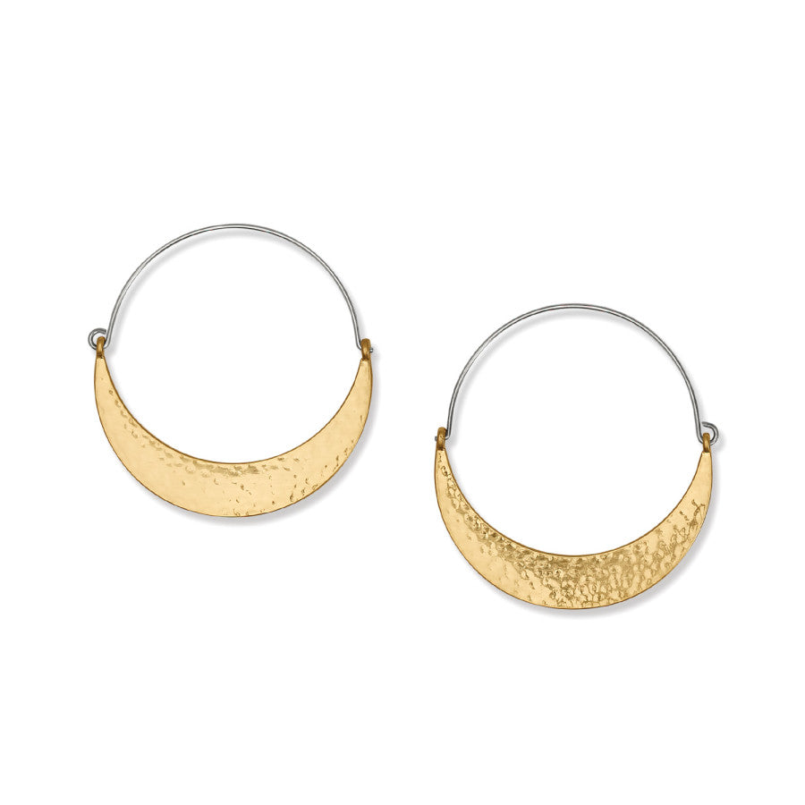 Palm Canyon Large Hoop Earrings gold 4