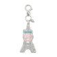 Paris Blooms La Tour Eiffel Handbag Fob
