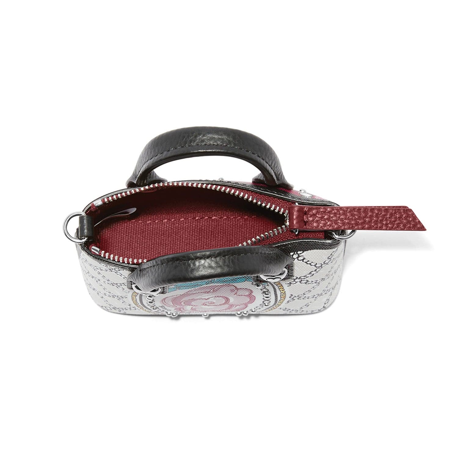 Paris Blooms Saffian Micro Bag multi 2