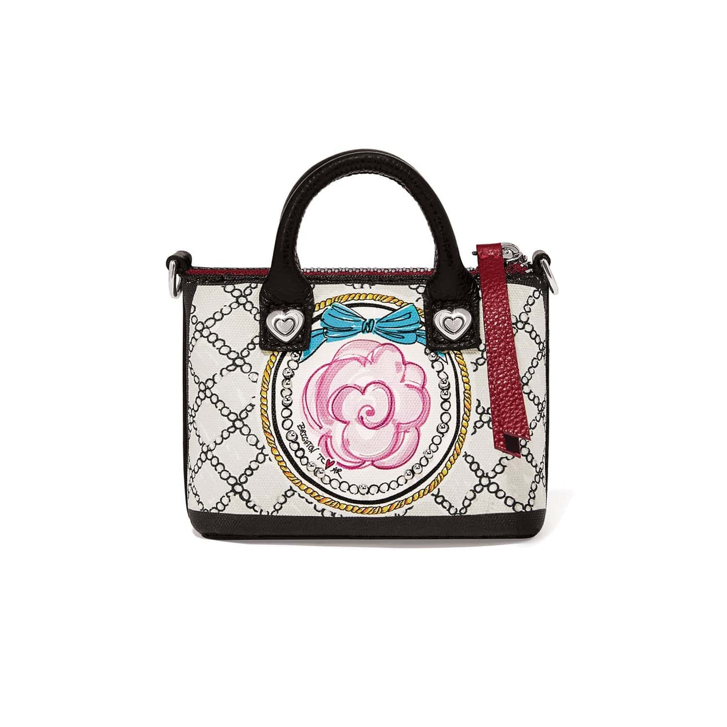Paris Blooms Saffian Micro Bag