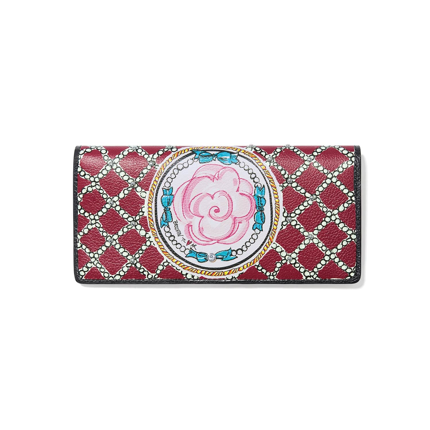 Paris Blooms Slim Wallet multi 1