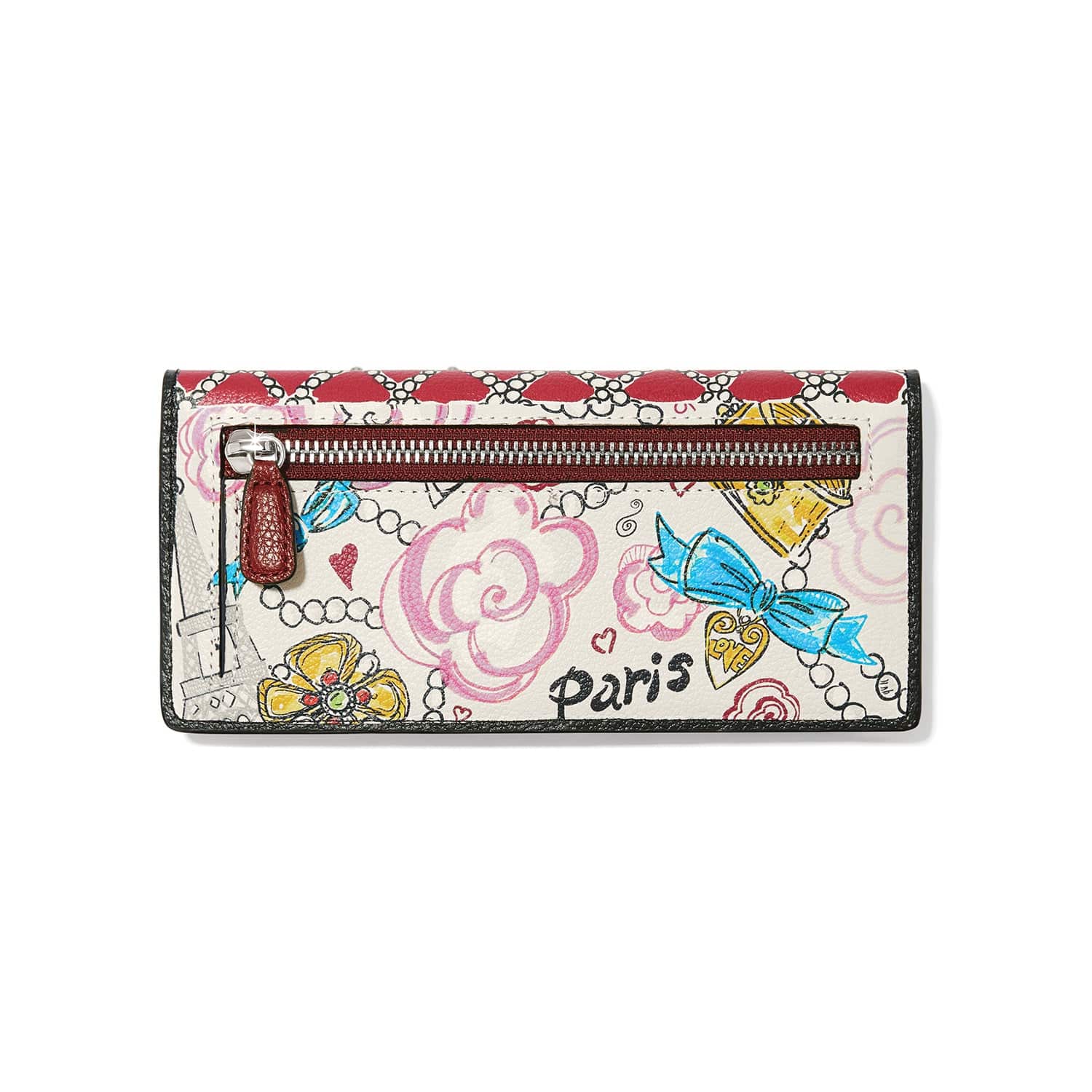 Paris Blooms Slim Wallet multi 3