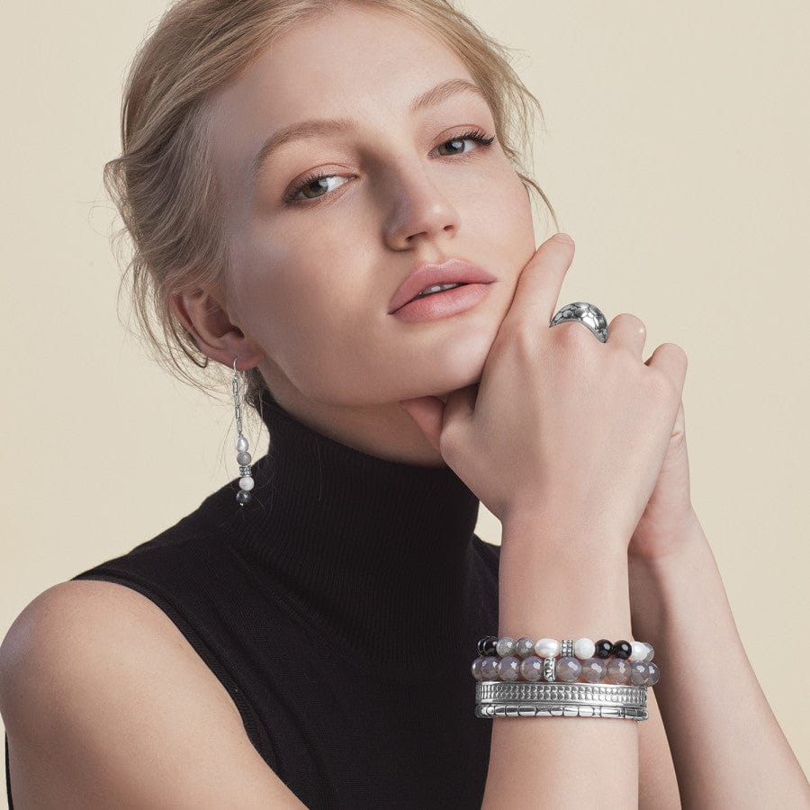 Pebble Luna Stretch Bracelet silver-multi 4