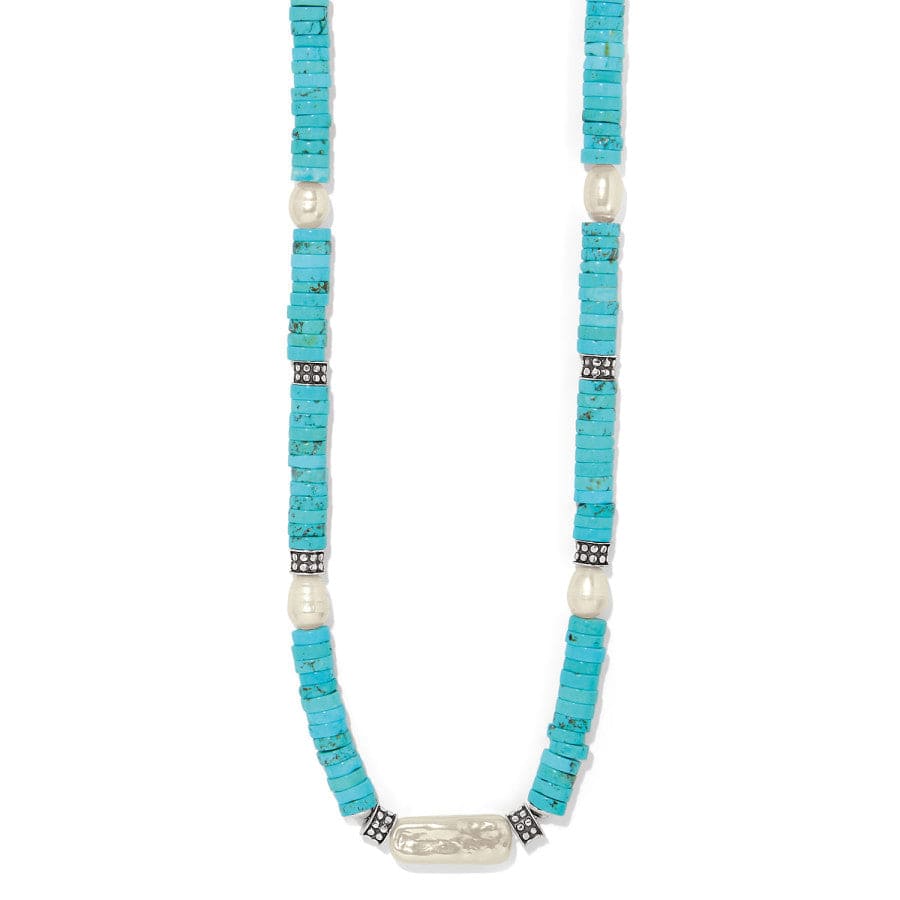 Pebble Pearl Coast Necklace silver 1