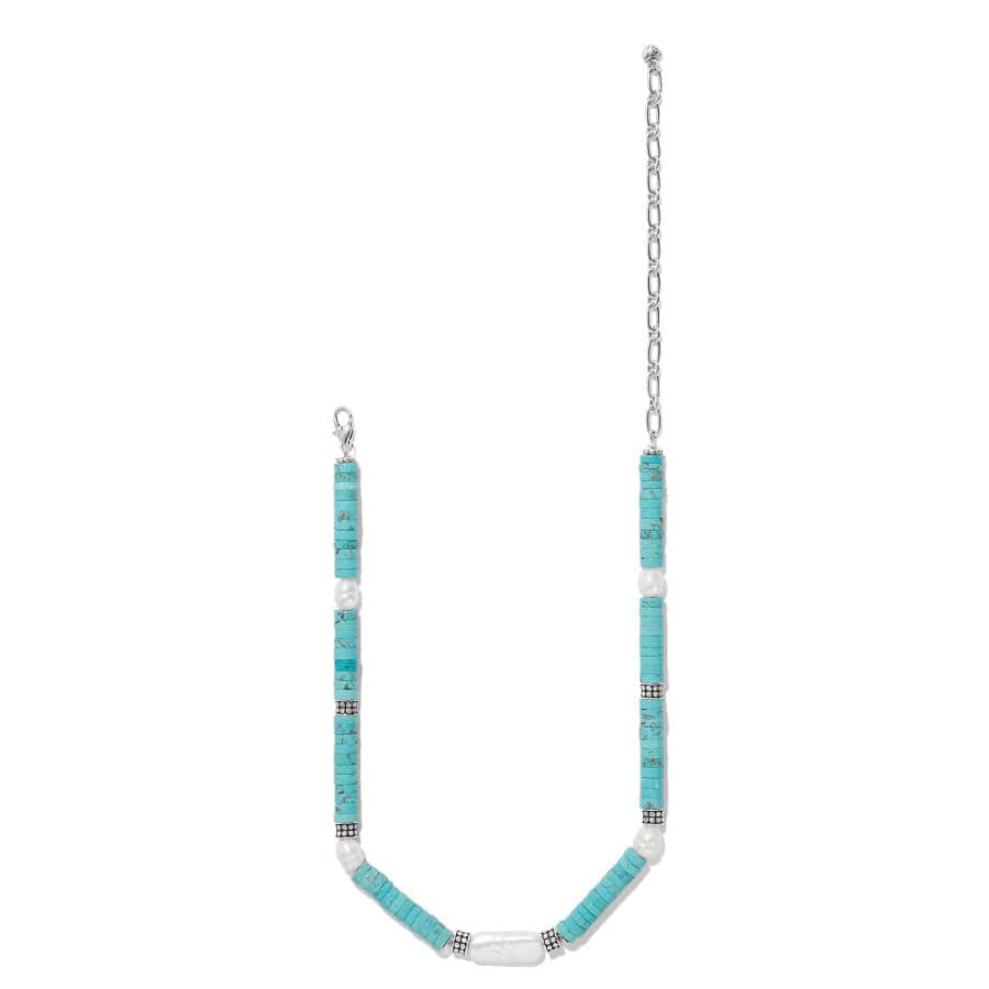 Pebble Pearl Coast Necklace silver 2
