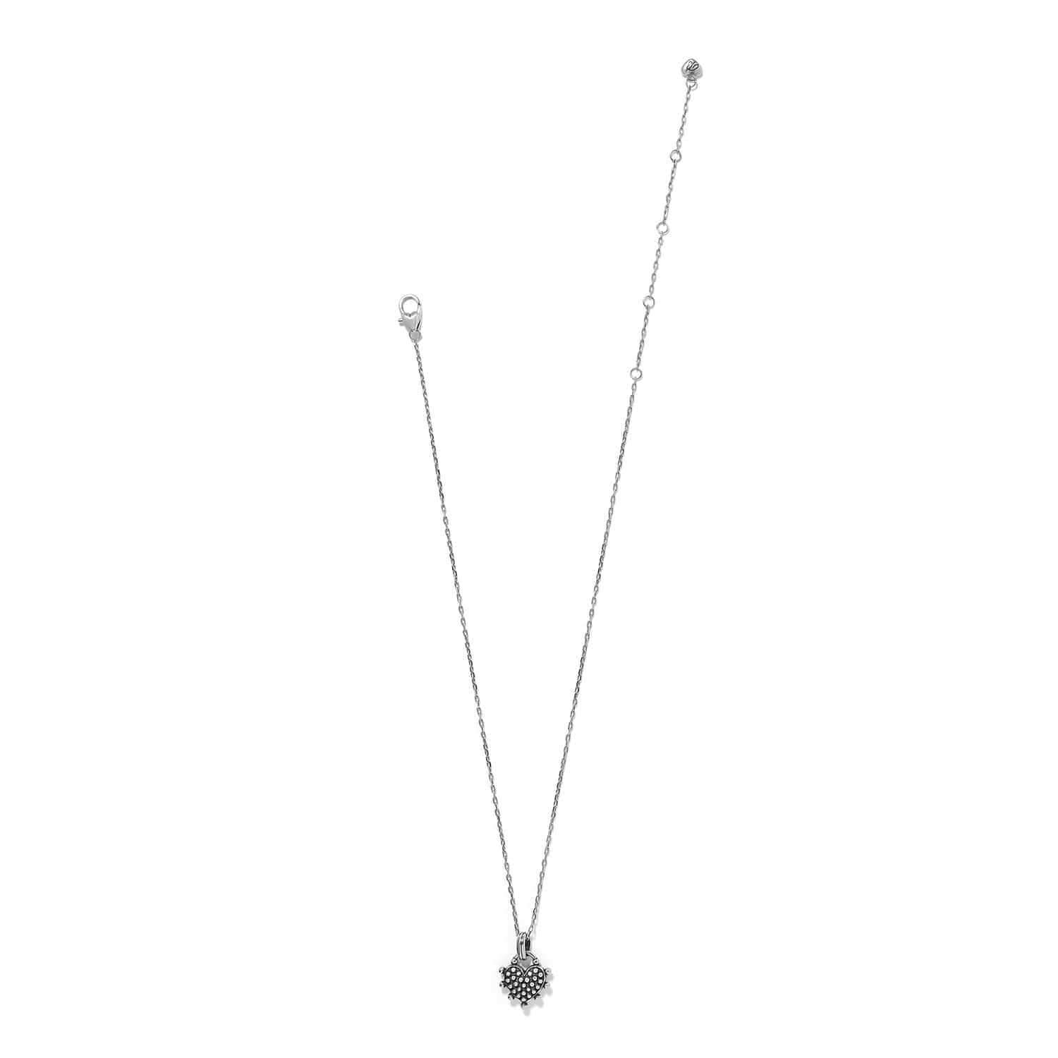 Pebble Sweet Hearts Reversible Necklace silver-multi 3