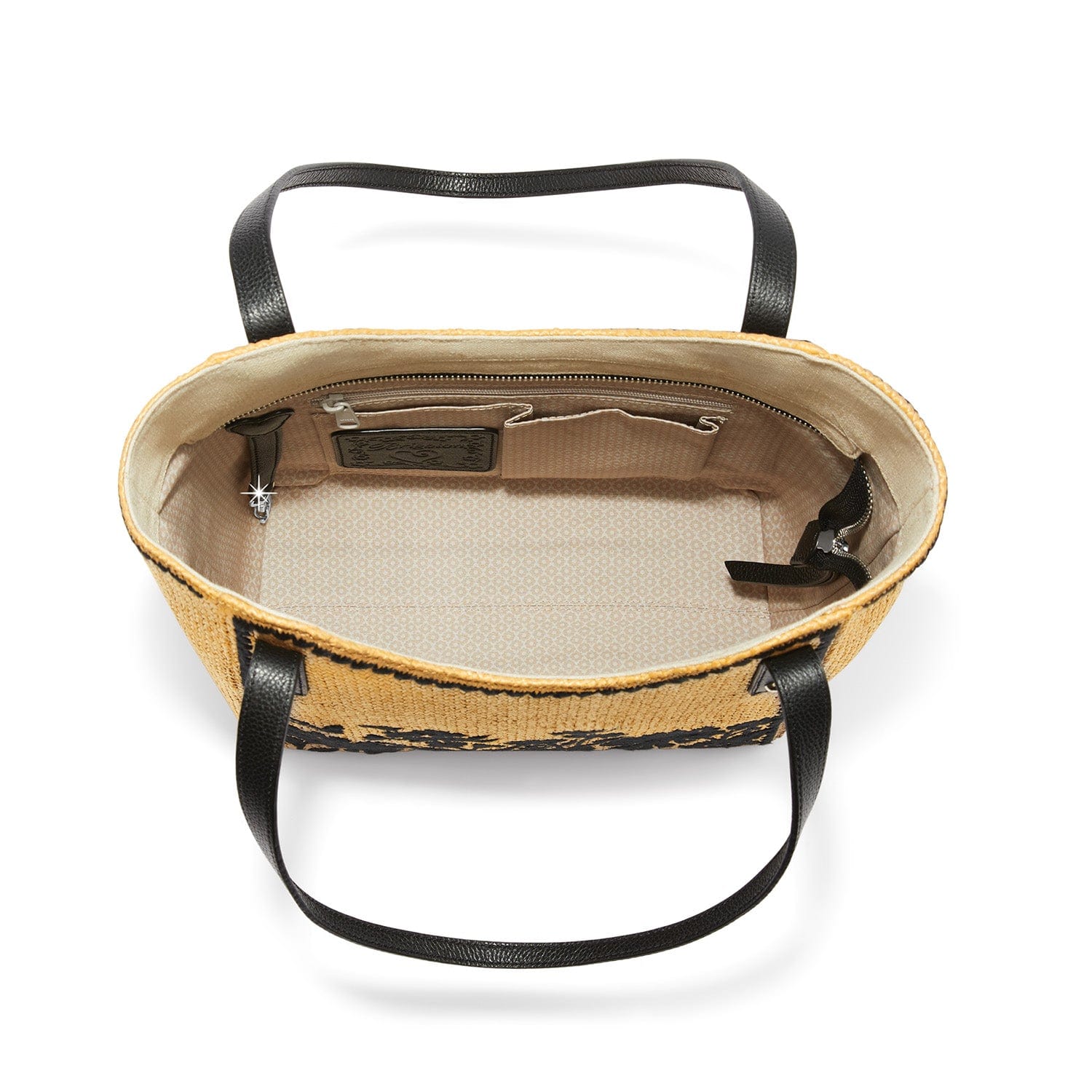 Pepper Straw Tote black-natural 6