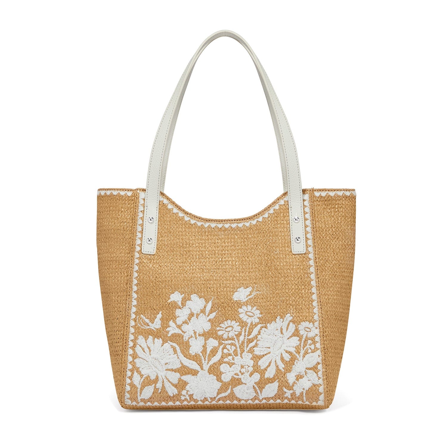 Pepper Straw Tote white-natural 2