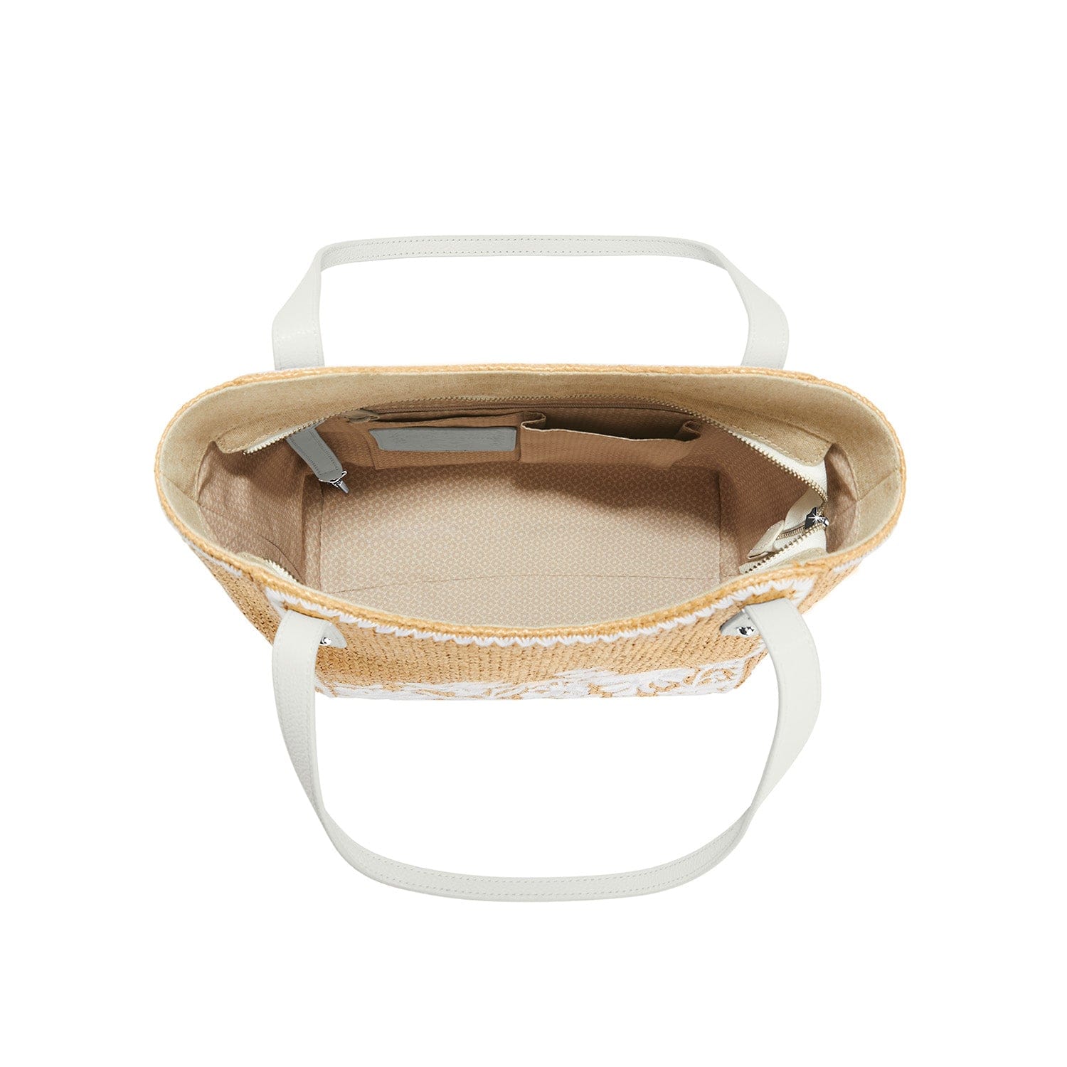 Pepper Straw Tote white-natural 3