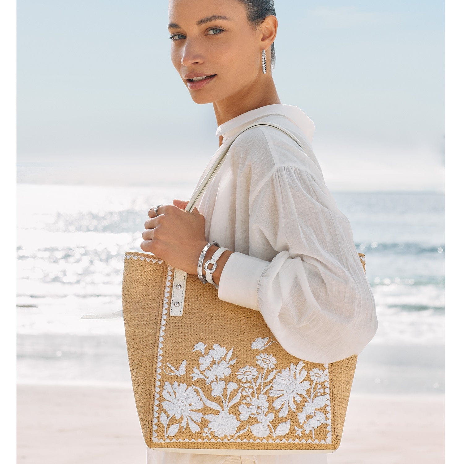 Pepper Straw Tote white-natural 5