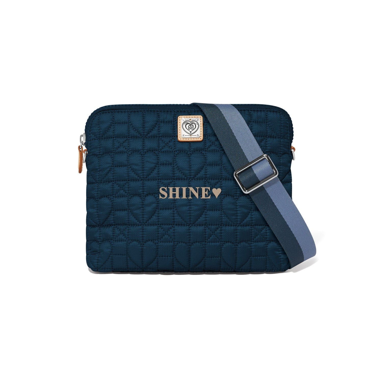 mamaboo キルティングショルダーブライアル ミーナ Personalized Alina Medium Cross Body - Brighton