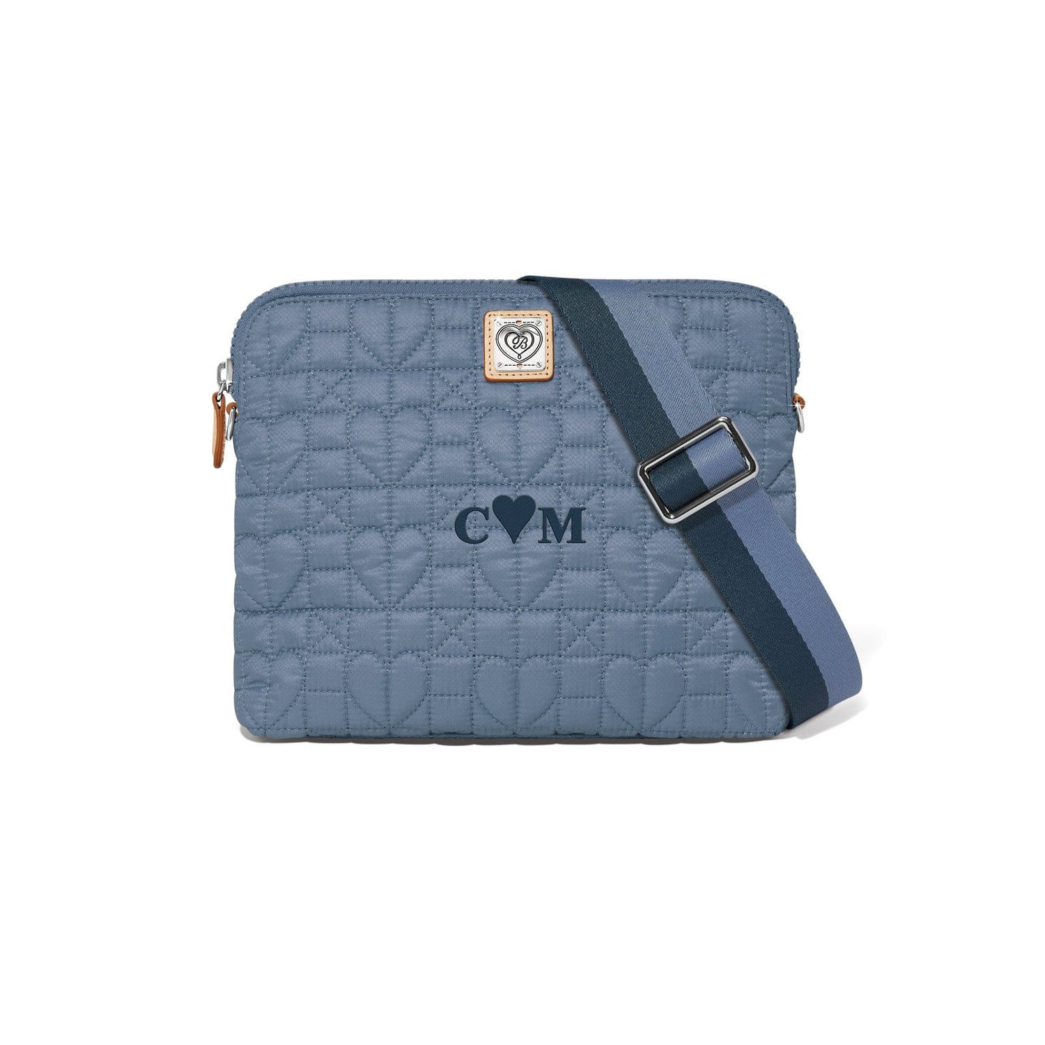 Personalized Alina Medium Cross Body powder-blue 20