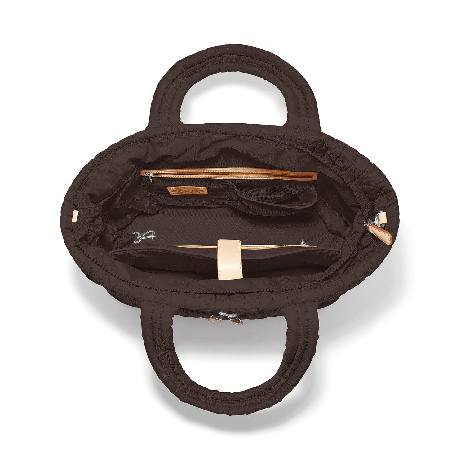 Personalized Amara Large Tote cocoa 22