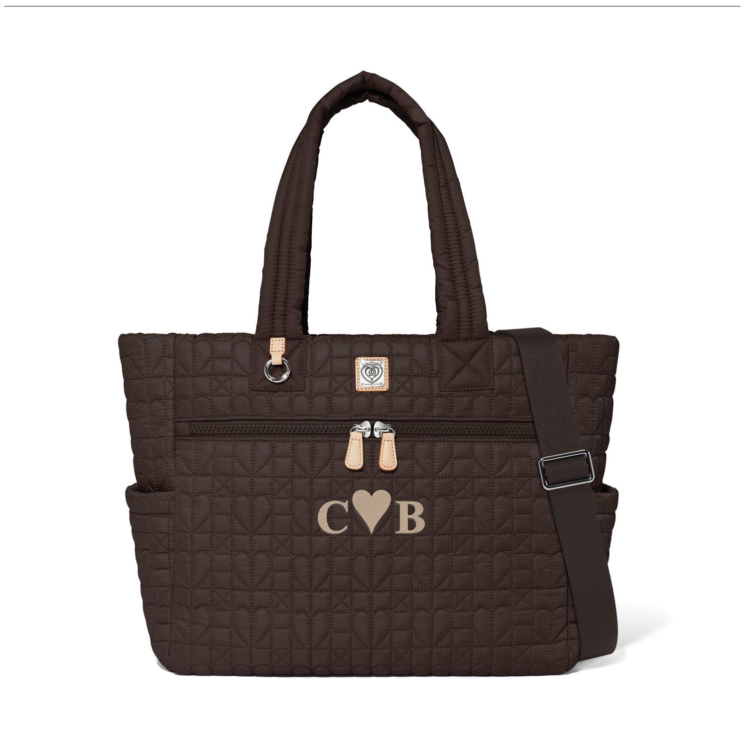 Personalized Amara Large Tote cocoa 25