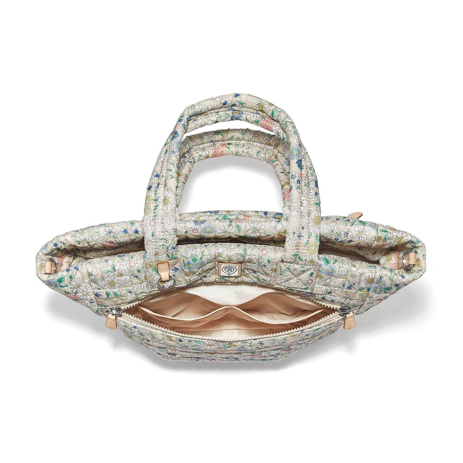 Personalized Amara Large Tote cottage-bloom 45