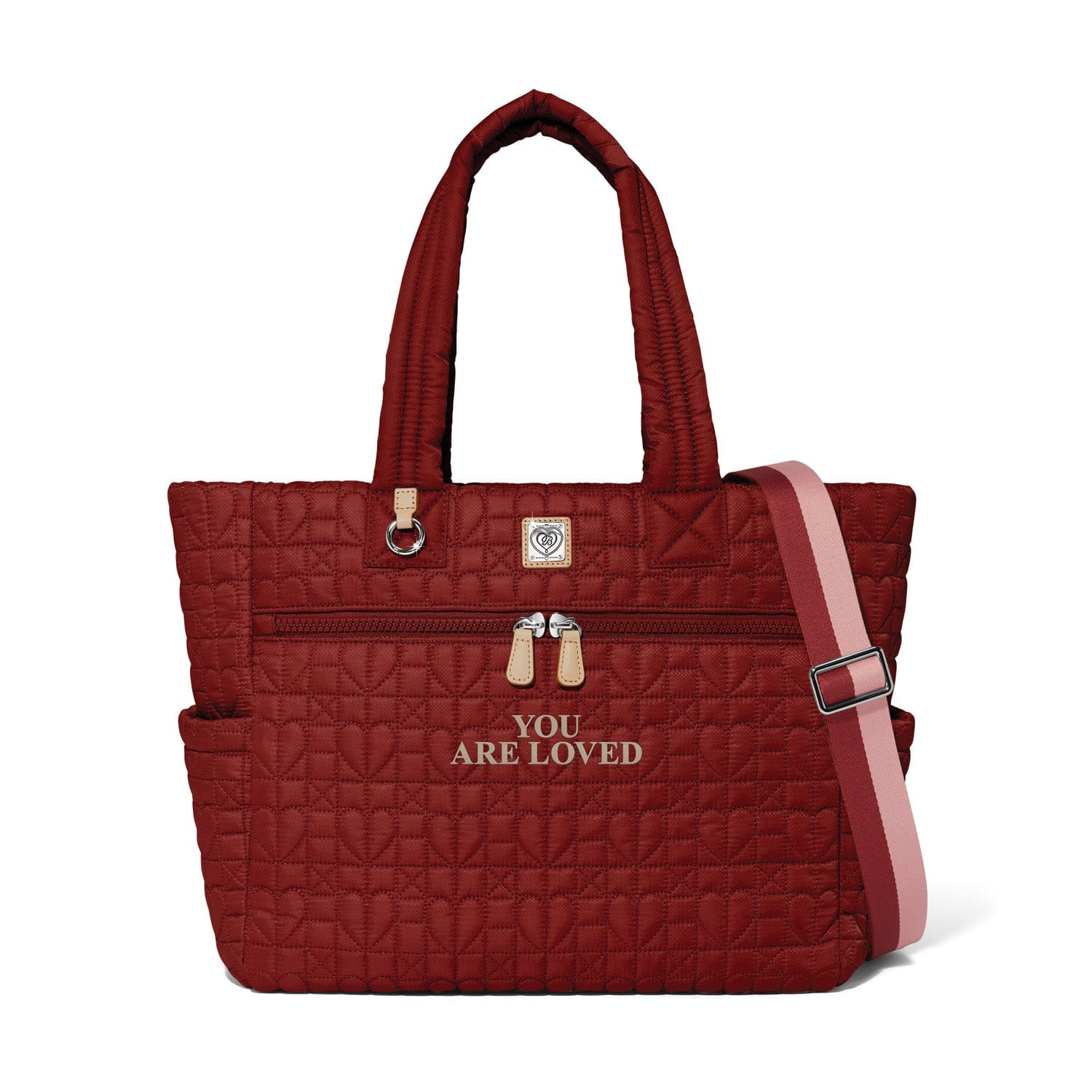 Personalized Amara Large Tote garnet 53