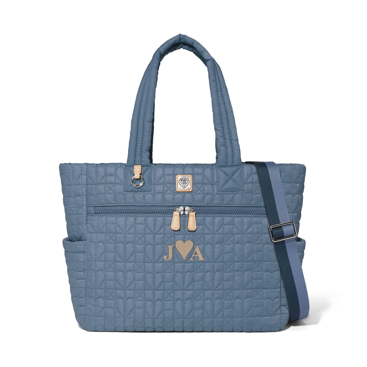 Personalized Amara Large Tote powder-blue 19