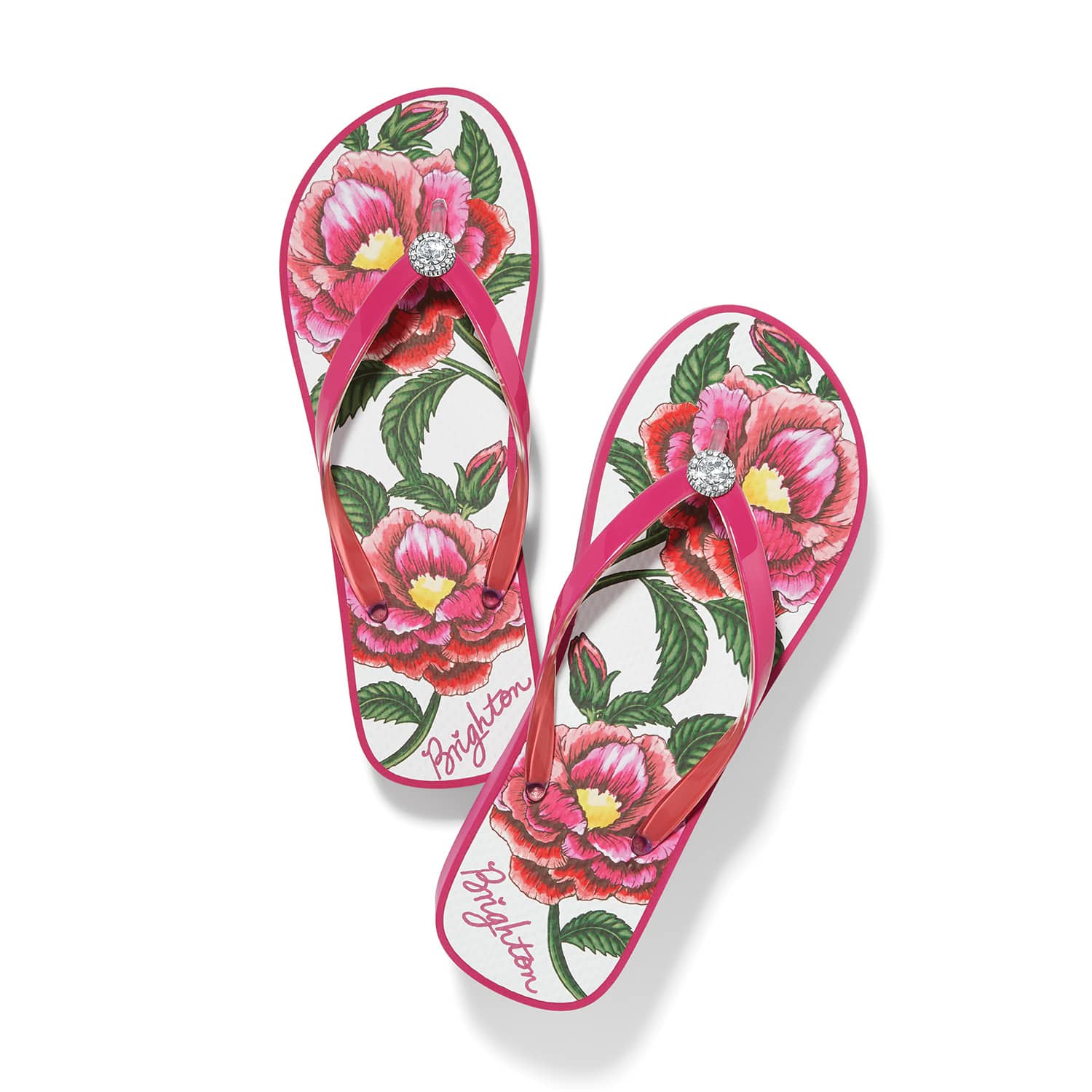 Petal Fuchsia Platform Flip Flops fuchsia 1
