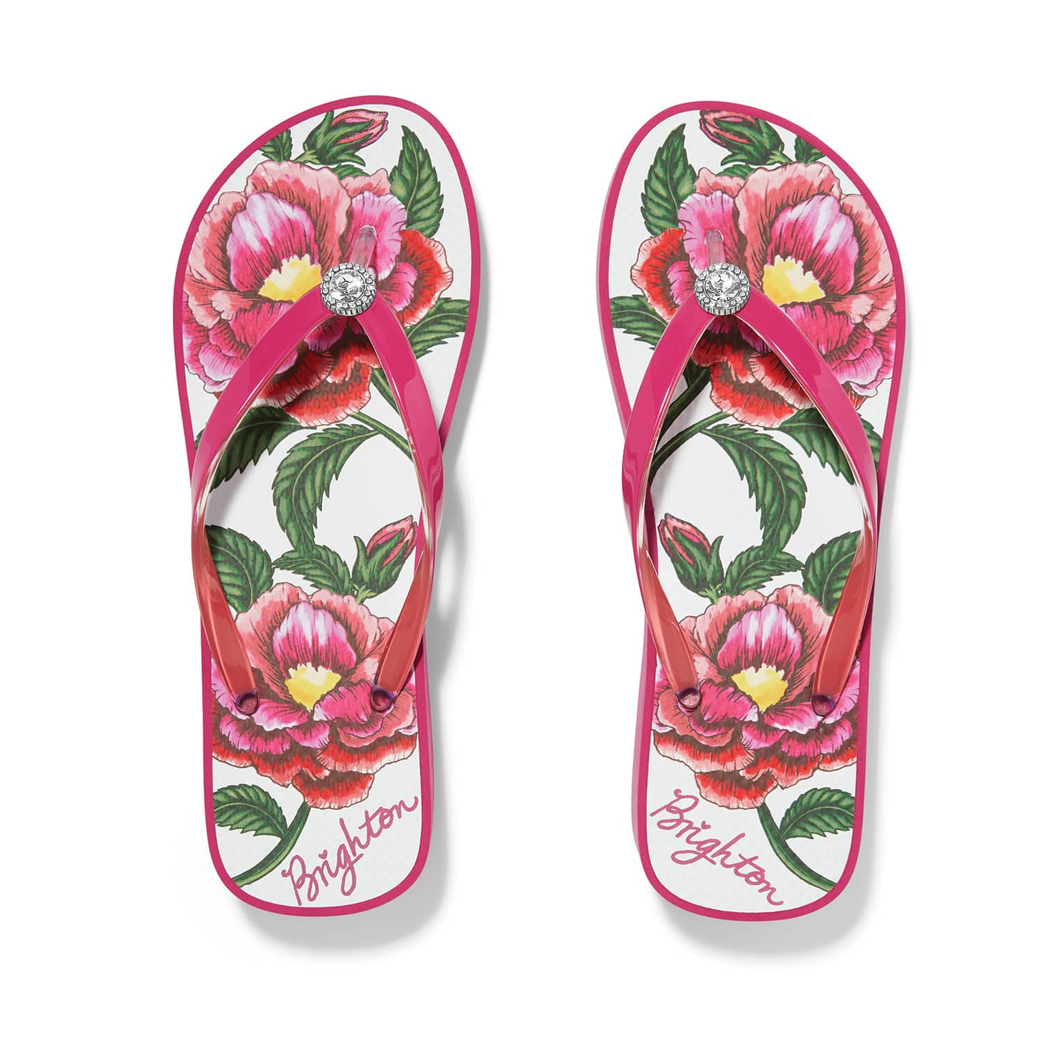 Petal Fuchsia Platform Flip Flops fuchsia 3