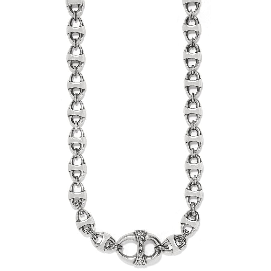 Portofino Sparkle Necklace silver 1