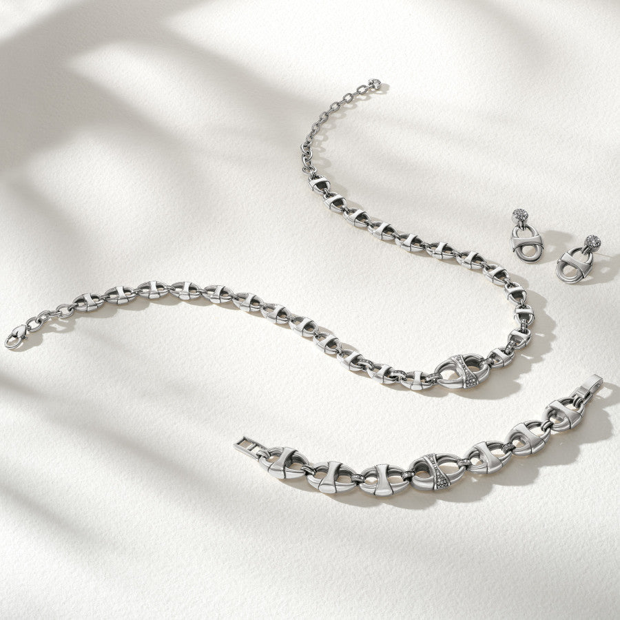 Portofino Sparkle Necklace silver 5