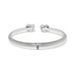 Pretty Tough Amour Heart Open Hinged Bangle