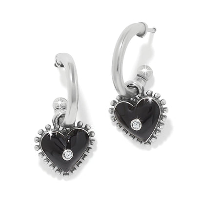 Pretty Tough Amour Heart Post Drop Earrings