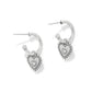 Pretty Tough Amour Heart Post Drop Earrings
