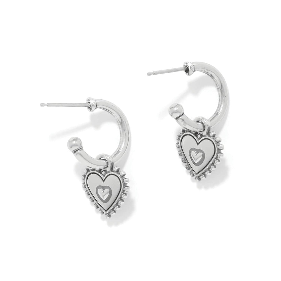 Pretty Tough Amour Heart Post Drop Earrings