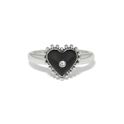 Pretty Tough Amour Heart Ring
