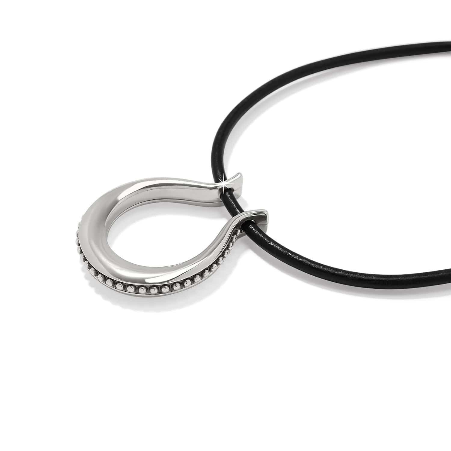 Pretty Tough Arch Leather Necklace - Brighton